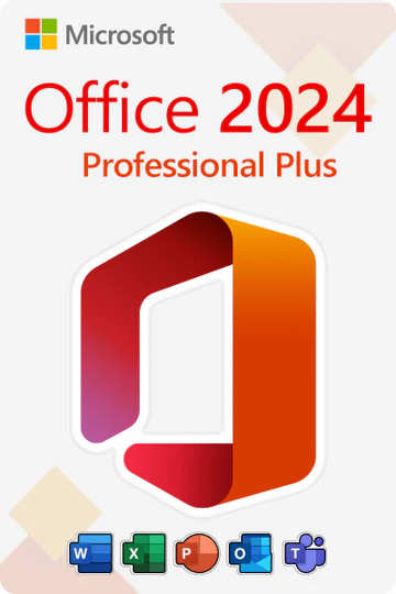 Microsoft Office 2024 Professional Plus 3 Devices Lifetime Activation for Windows 10, 11