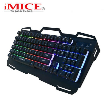 IMice Wired Gaming Keyboards Mechanical Feeling